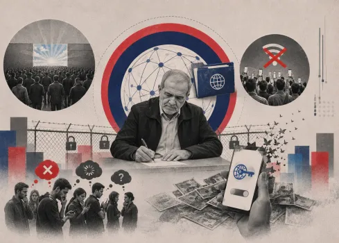 پایان 87 روز تلخ با دستور پزشکیان برای بازگشایی اینترنت بین الملل